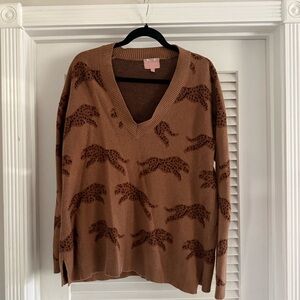 SHOW ME YOUR MUMU 🐅 v neck sweater size small